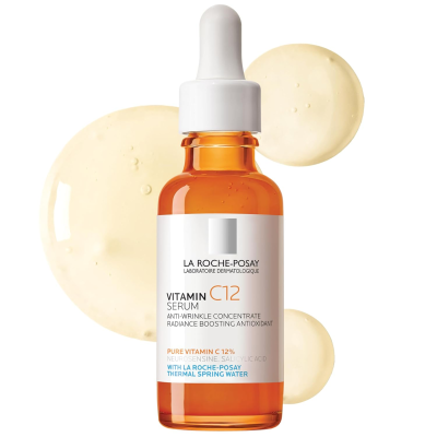 Best Vitamin C Serum for Oily or Acne-Prone Skin – La Roche-Posay 12% Vitamin C Serum